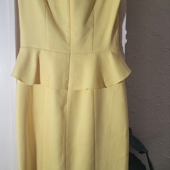 Kay Unger dress, Yellow,Size 4 - Picture 5 of 5